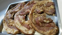 【烤肉必備、美食料理】不死鹹蒜香鹹豬肉